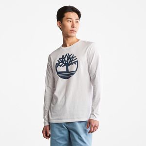 Remera Timberland Hombre Tree Logo Tee Blanco