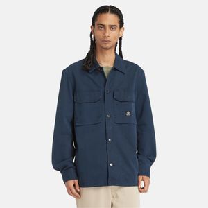 Sobrecamisa Timberland Hombre Washed Heavy Azul