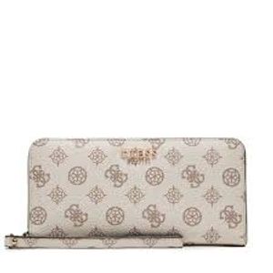 Billetera Guess Mujer Laurel Slg Large Zip Around Multicolor