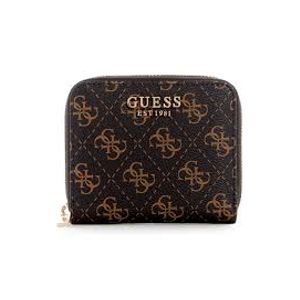 Billetera Guess Mujer Izzy Hobo Marrón