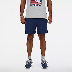 Short New Balance Hombre Sport Essentials 7 Inch Brief Azul Marino