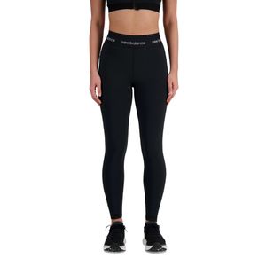 Calza New Balance Mujer Sleek 25 Inch High Rise Negro