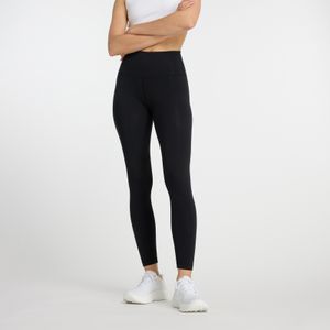 Calza New Balance Mujer Cotton High Rise Negro