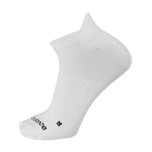 Media New Balance Unisex No Show Sock 1 PAR Blanco