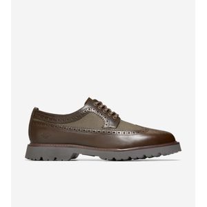 Zapato Cole Haan Hombre American Classics Longwing Oxfords Marron