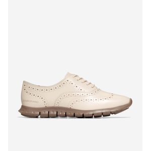Zapato Cole Haan Mujer Zerogrand Wingtip Oxfords Blanco