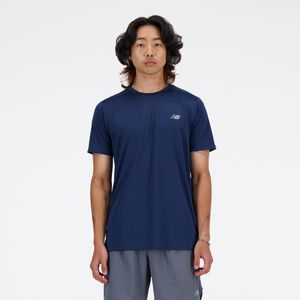 Remera New Balance Hombre Athletics Azul Marino