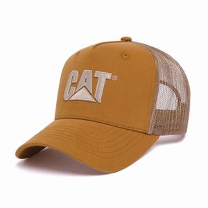 Kepi Cat Hombre Trucker 2D Logo Marron