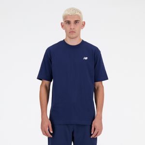 Remera New Balance Hombre Small Logo Thirt Azul Marino