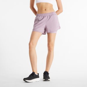 Short New Balance Mujer 2 In 1 3 Inch Purpura