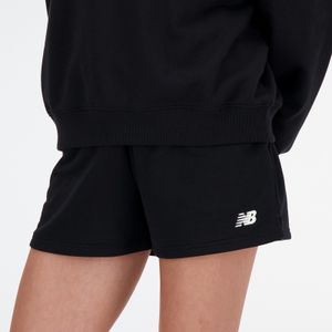 Short New Balance Mujer French Terry Negro