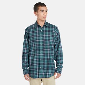 Camisa Timberland Hombre Checkered Twill Azul