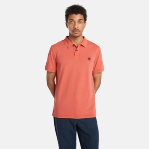 Polo Timberland Hombre Sunwashed Jersey Coral