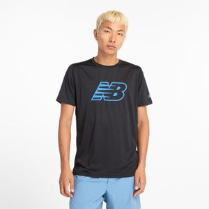 Remera New Balance Hombre Essentials Printed Negro