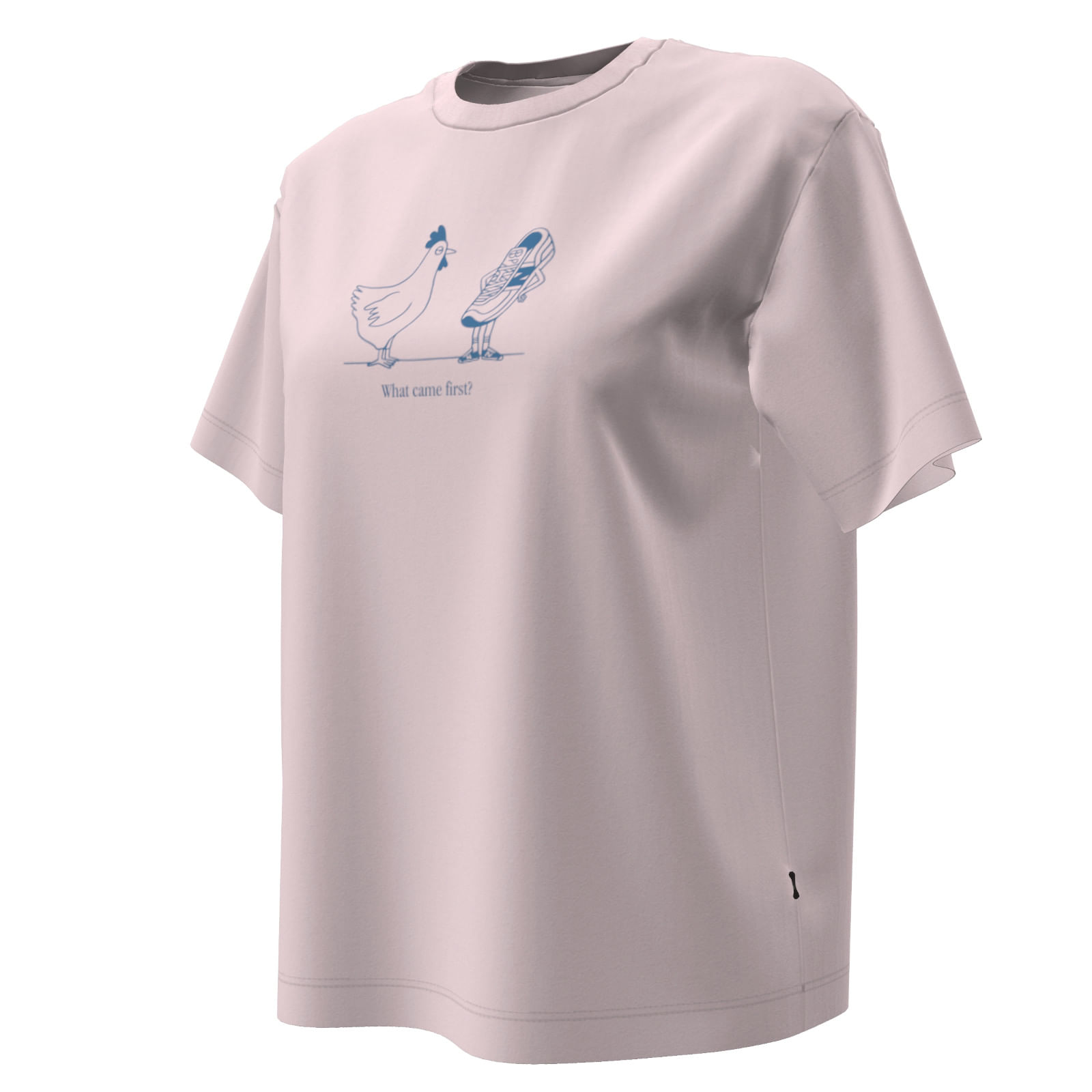 Remera New Balance MUJER Chicken Or Shoe Relaxed Tee Rosa My