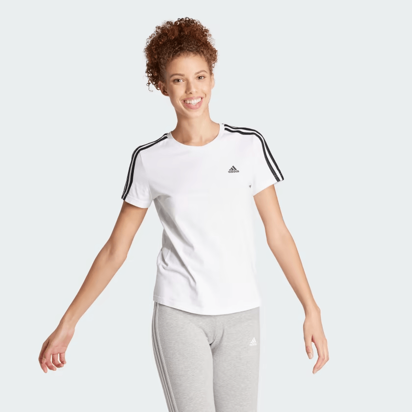 Algodon Remeras Adidas Mujer Remera Adidas Mujer Remera Mc W 3S