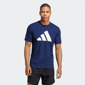 Remera Adidas Hombre Mc Tr-Es Fr Logo Azul