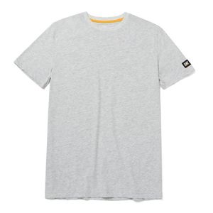 Remera Cat Hombre Essential S/S Gris