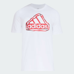 Remera Adidas Hombre Mc M Fld Bos Logo Blanco
