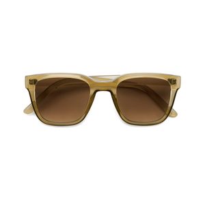 Lente B+D De Sol Cuadrado Amarillo
