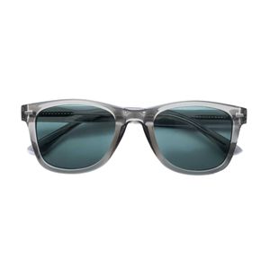 Lente B+D De Sol Rectangular Carey Gris