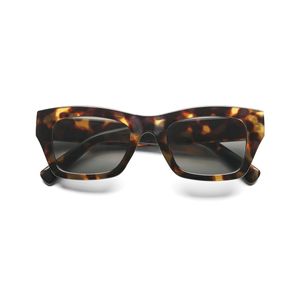 Lente B+D De Sol Cuadrado Carey Camo