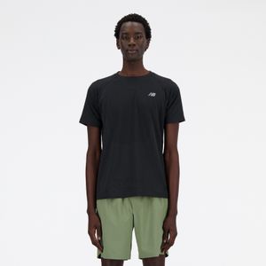 Remera New Balance Hombre Athletics Seamless T-Shirt Negro