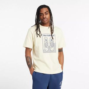 Remera New Balance Hombre Relaxed 550 Tshirt Beige