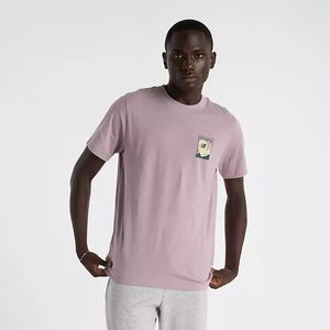 Remera New Balance Hombre 550 T-Shirt Purpura