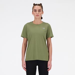 Remera New Balance Mujer Sport Essentials Verde