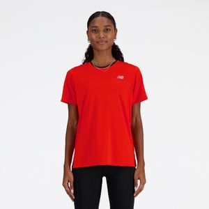 Remera New Balance Mujer Sport Essentials Naranja