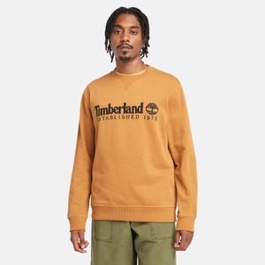 Suéter Timberland Hombre Embroidery Logo Naranja