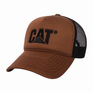 Kepi Cat Hombre Foundation Contrast Cat Hat Marron