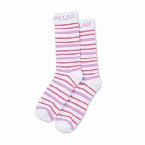 Media Cat Mujer W Aop Crew Sock Multicolor