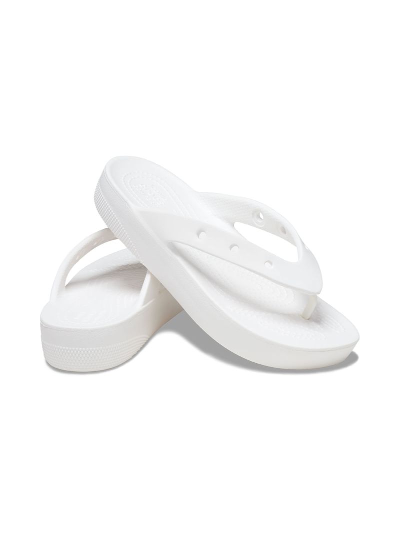 Crocs Classic Platform Flip - W10- C207714100-100-W10-5