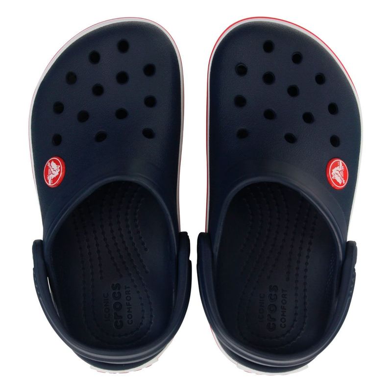 Crocs Crocband Clog T NAVY/RED Niños - C10-4