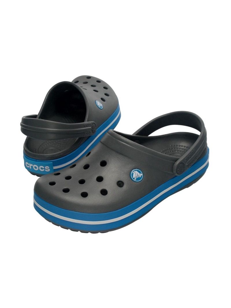 Crocs Crocband Gris/Azul - M6/W8-2
