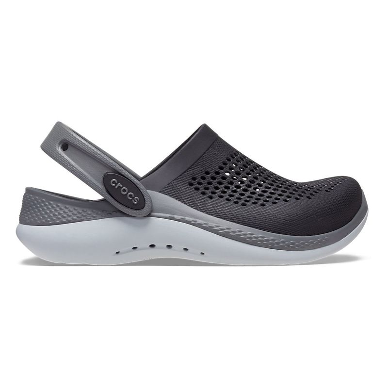 Crocs Literide 360 Clog Niños Black/Gray - C12-1