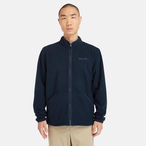 Campera Timberland Hombre Microfleece Azul
