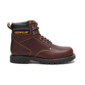 Bota Cat Hombre Second Shift Marron