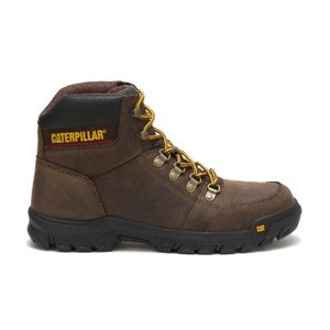 Bota Cat Hombre Outline Marron