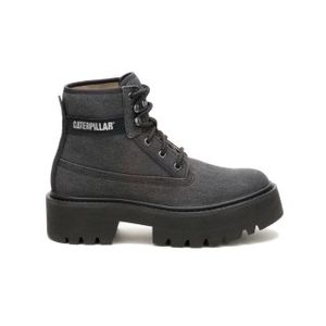 Bota Cat Mujer Colorado Max W'S 6'' Canvas Negro
