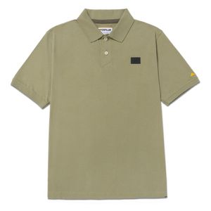 Polo Cat Hombre Cat Logo Jersey Polo Verde