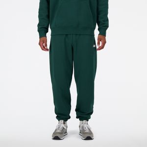 Pantalon New Balance Hombre French Terry Jogger Verde