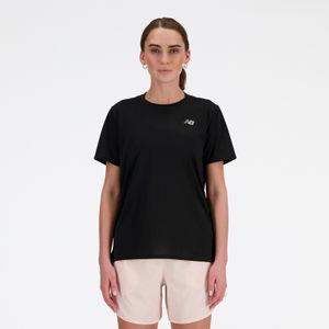 Remera New Balance Mujer New Balance Short Sleeve Negro