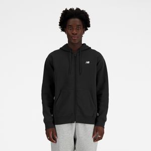 Campera New Balance Hombre Stacked Logo French Negro