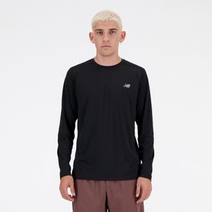 Remera New Balance Hombre Run Long Sleeve T-Shirt Negro