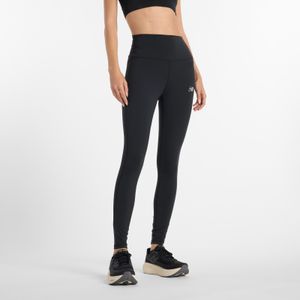 Calza New Balance Mujer Nb Sleek High Rise 27 Negro