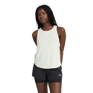 Camisilla New Balance Mujer Nb Sweat With Style Drapy Tank Verde