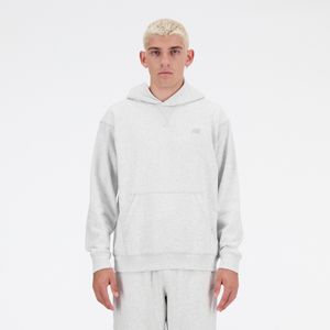 Suéter New Balance Hombre Nb Athletics French Terry Hoodie Gris